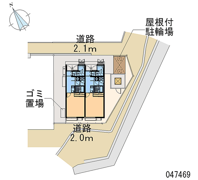 レオネクストユニバーシティ 区画図