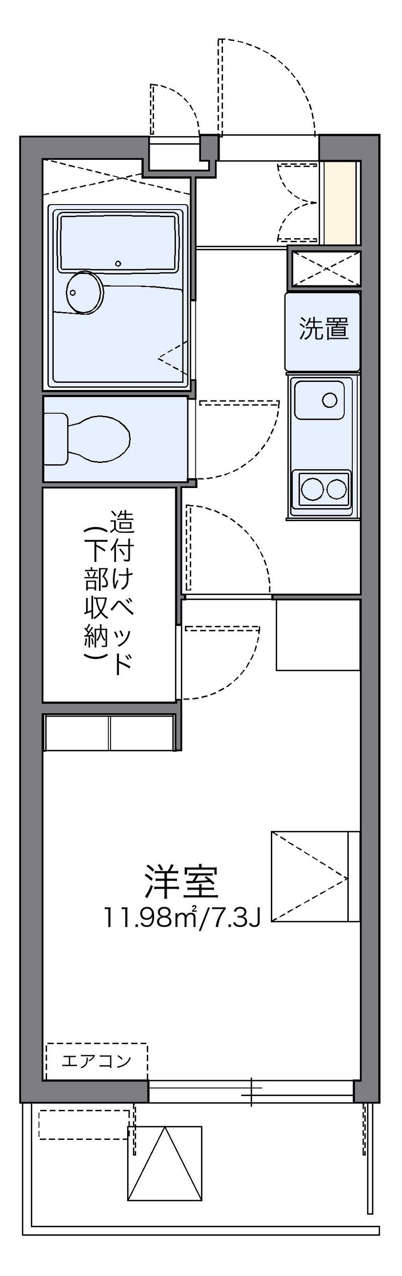 leopalace Ti Kei 7 평면도