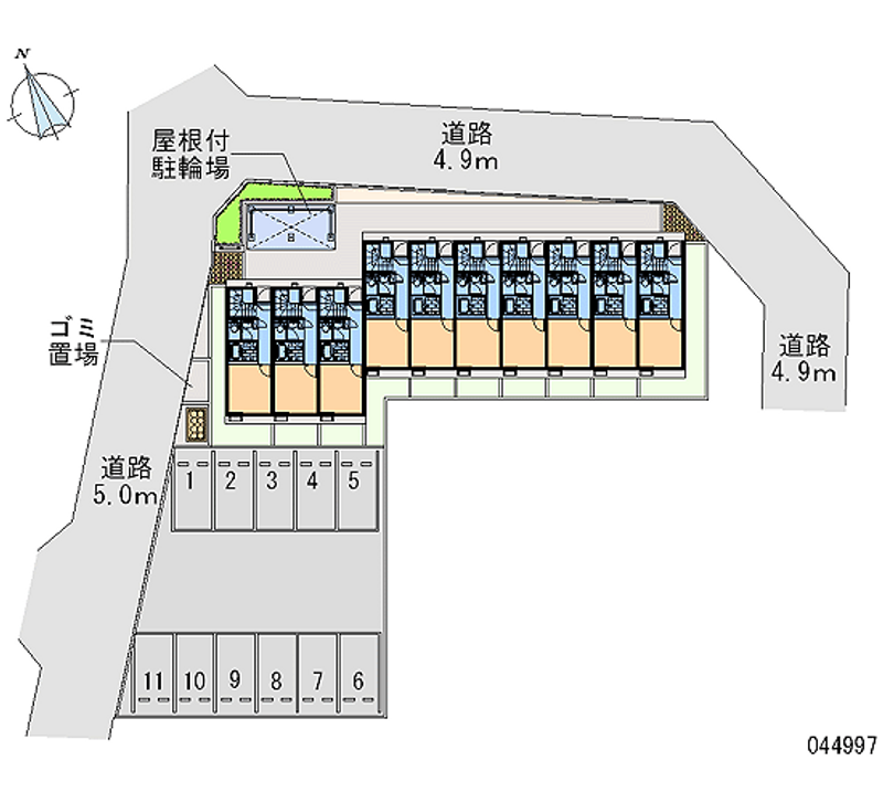 44997 bãi đậu xe hàng tháng