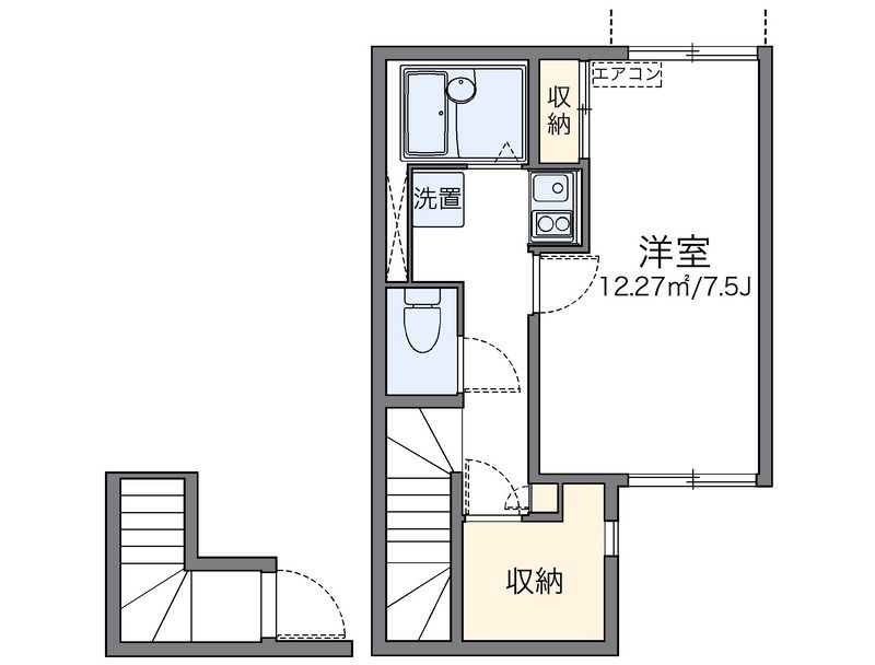 レオネクスト向島 間取図