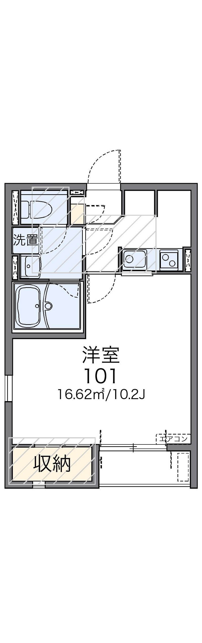 レオネクストときわ 間取図