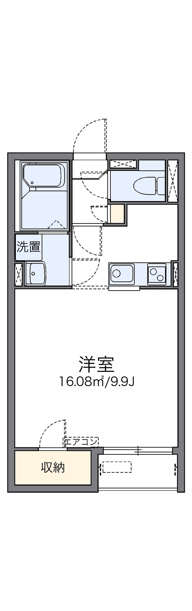 レオネクスト翠 間取図
