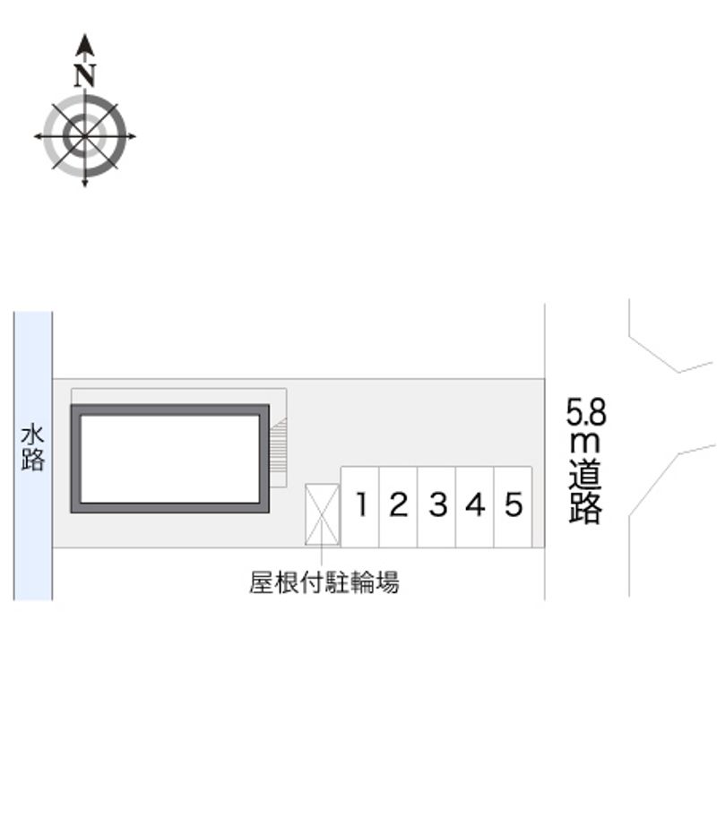 レオパレス方地西 配置図