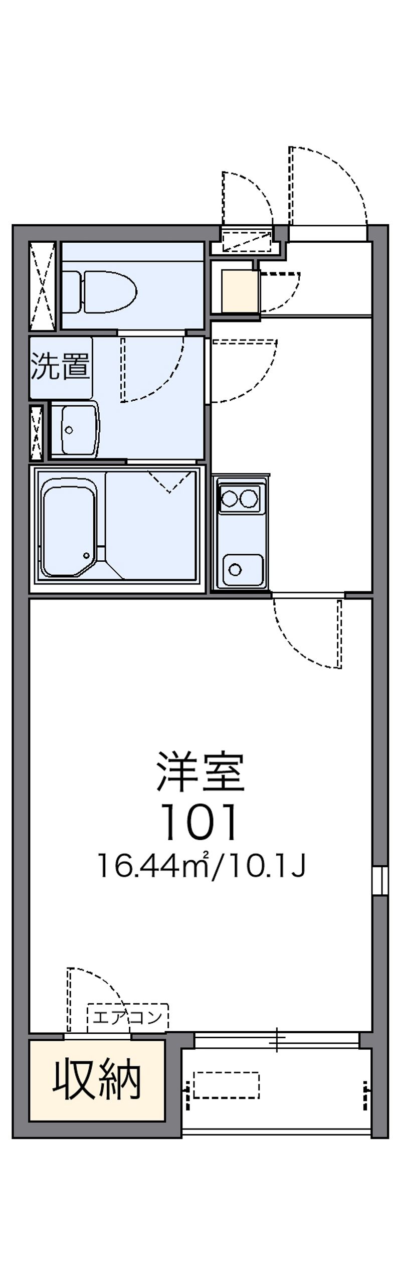レオネクストリントアール 間取図