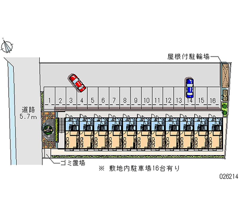 26214 bãi đậu xe hàng tháng