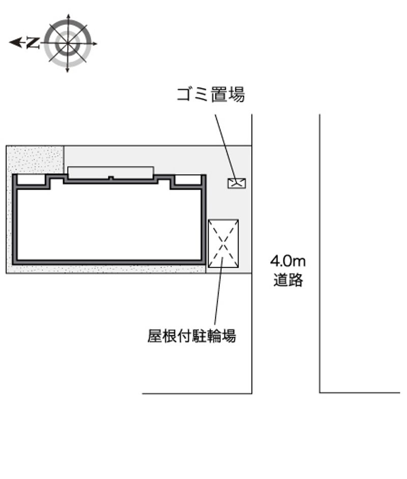 レオネクスト鳥飼 配置図