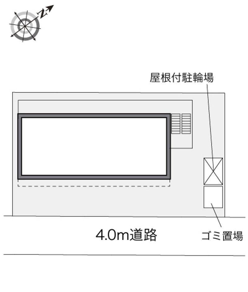 レオパレスルフナ 配置図