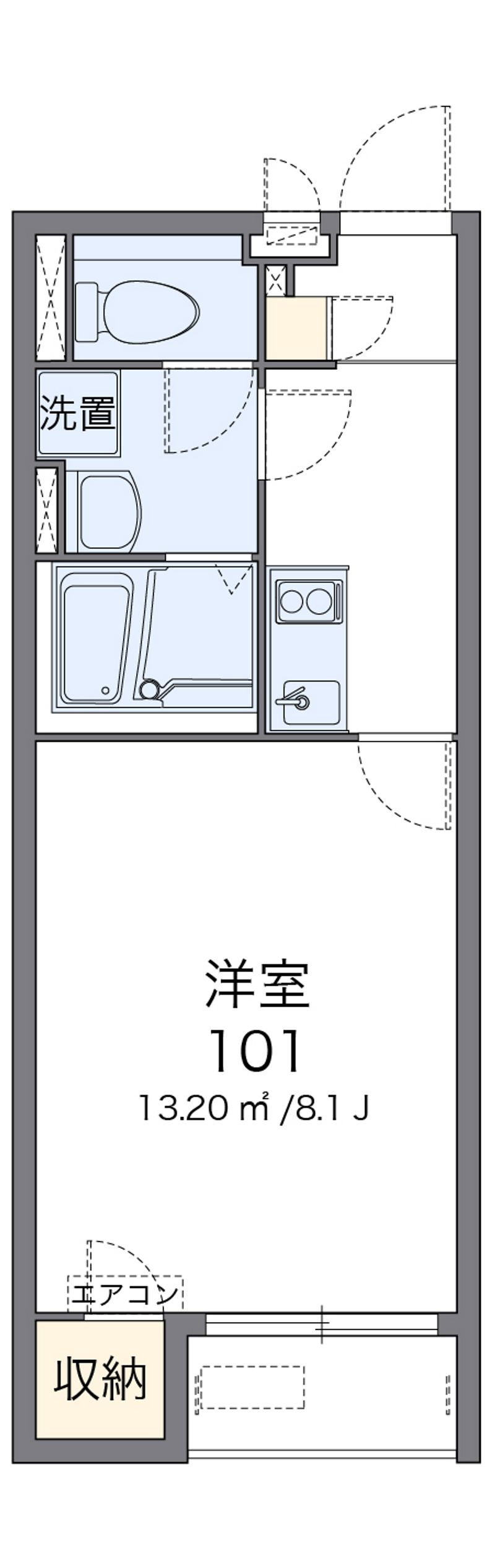 レオネクストプランドール 間取図
