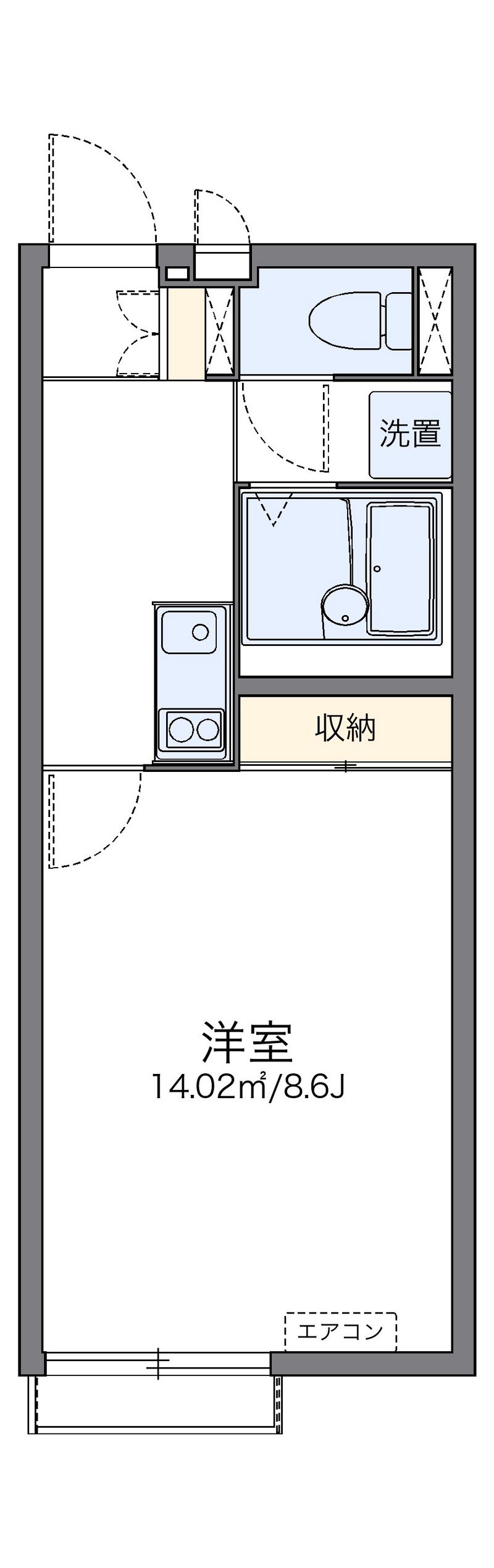 レオネクストフォーレパレス 間取図