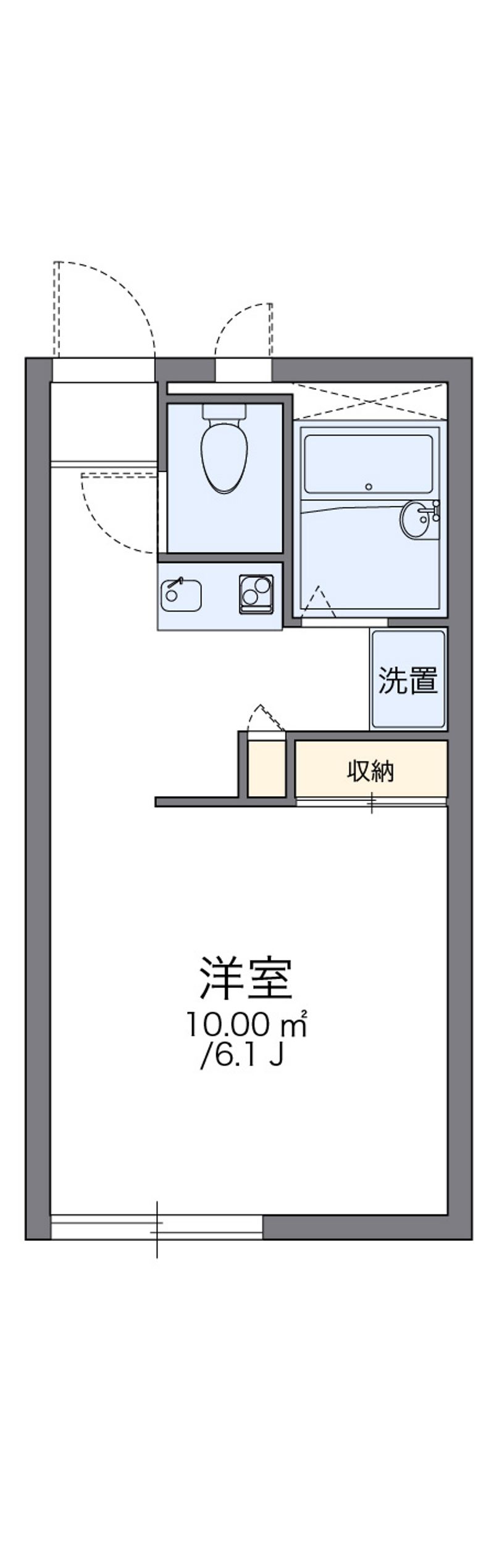レオパレス２０００ 間取図