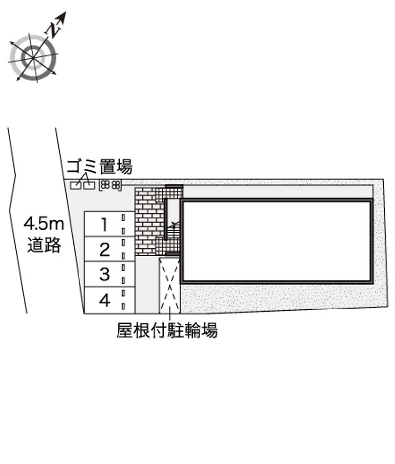 レオネクストｎｉｓｈｉｋｉ 配置図