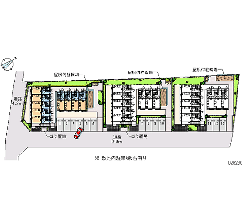 28230 Monthly parking lot