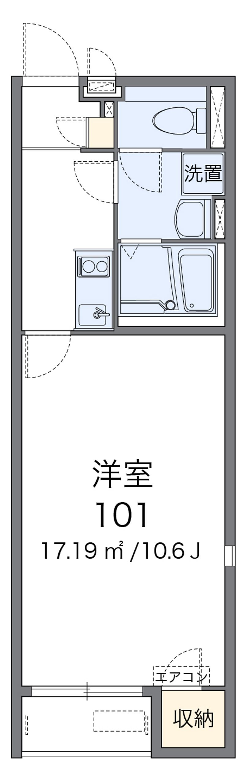 レオネクスト阿星 間取図