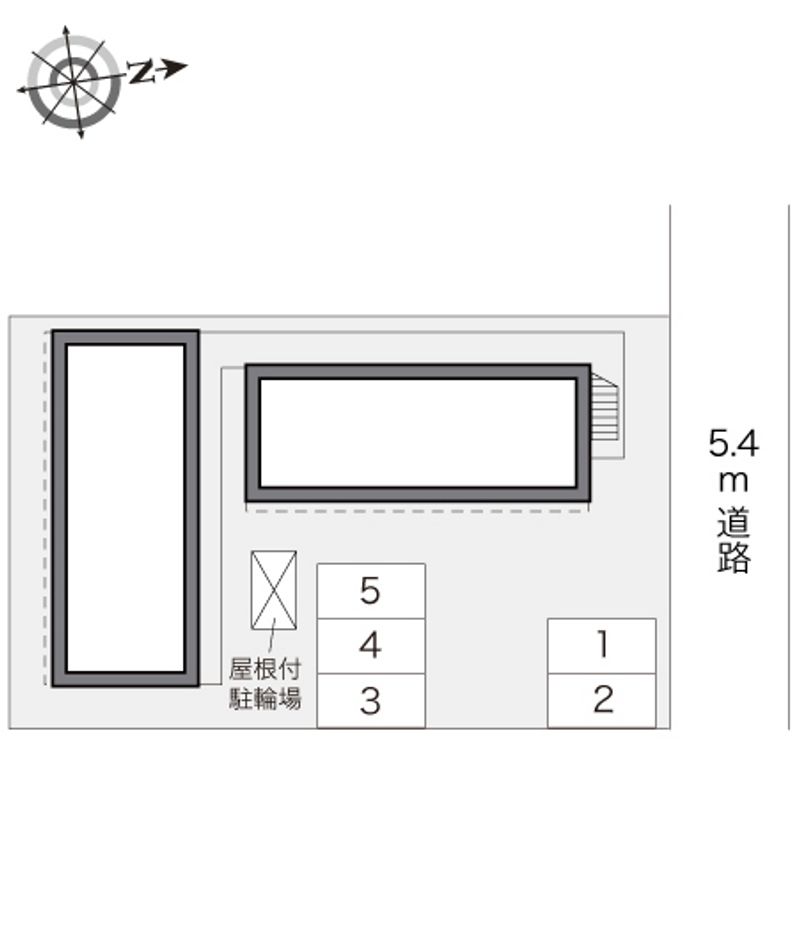 レオパレスヤツヤ 配置図