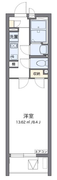 クレイノタウンコート 間取り図