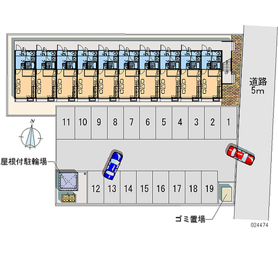 レオパレスセゾン 月極駐車場