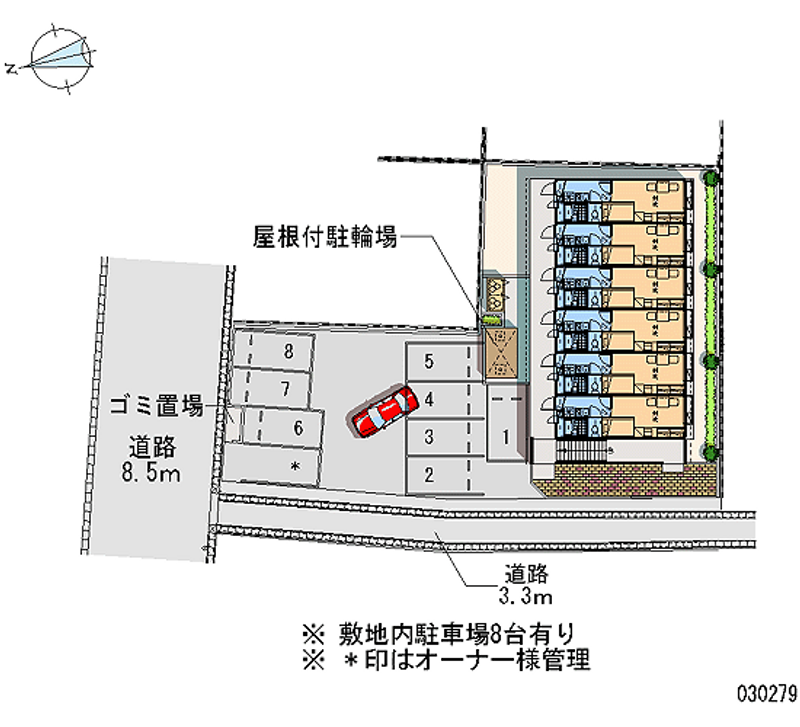 30279 Monthly parking lot