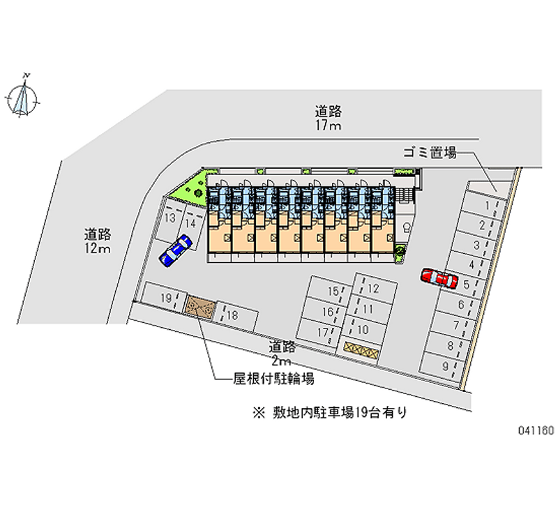 レオパレス東本町 月極駐車場