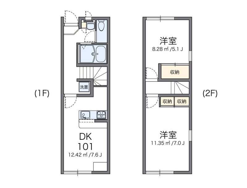 レオパレスＢｅｅｒｅｎ 間取図