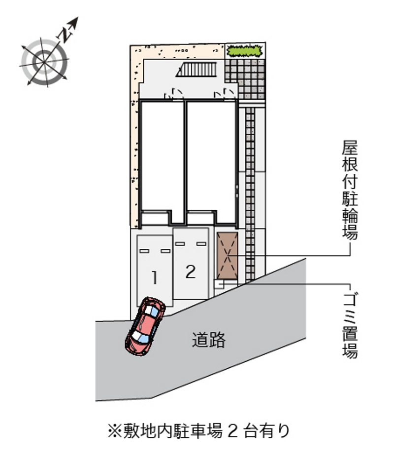 クレイノＣｒｙｓｔａｌ 配置図
