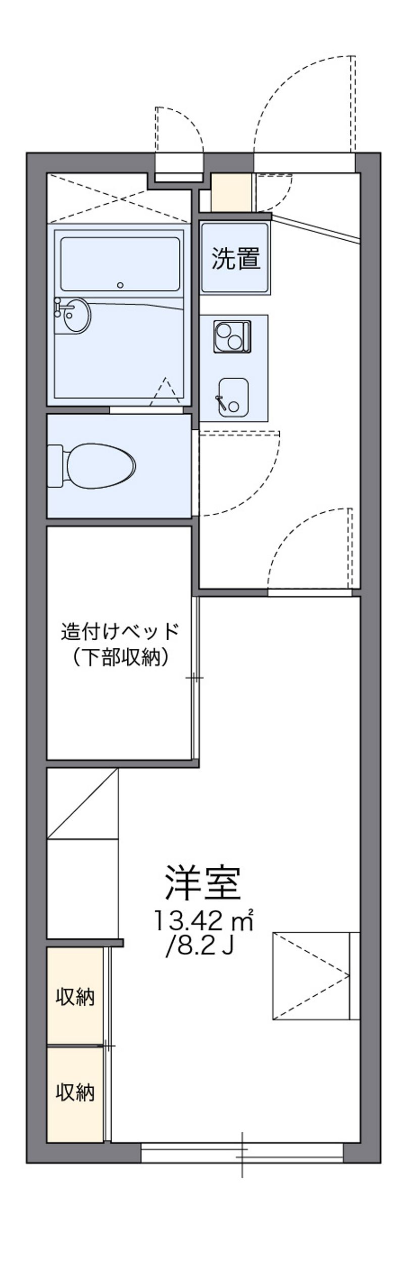 レオパレスＮ＆Ｈ 間取図