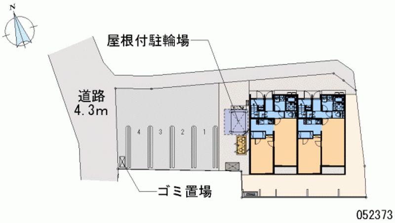 52373月租停車場