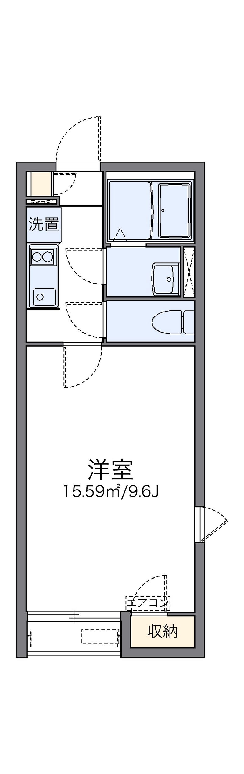 レオネクストウィステリア沖野上 間取図