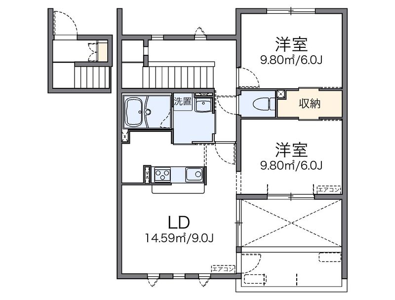 レオネクストクオーレ 間取図