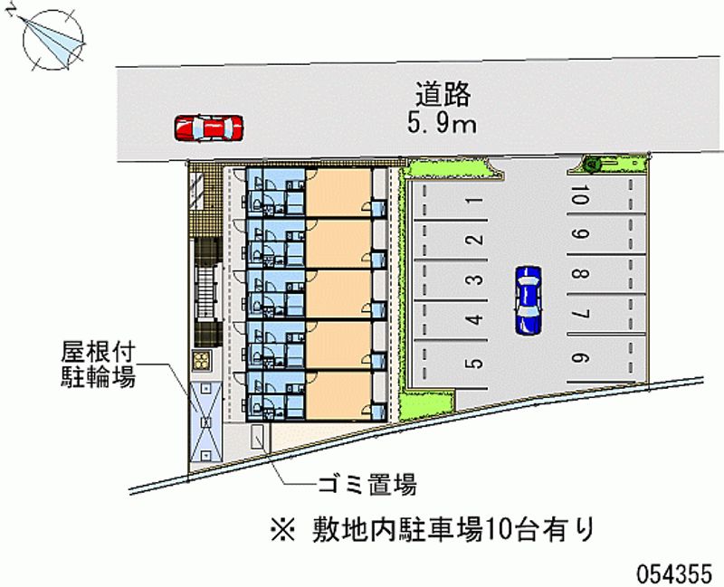 レオネクストなつみⅡ 月極駐車場