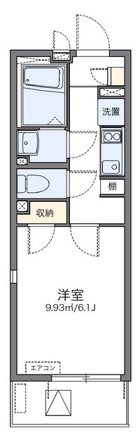 レオネクストシーエスハイムⅢ 間取り図