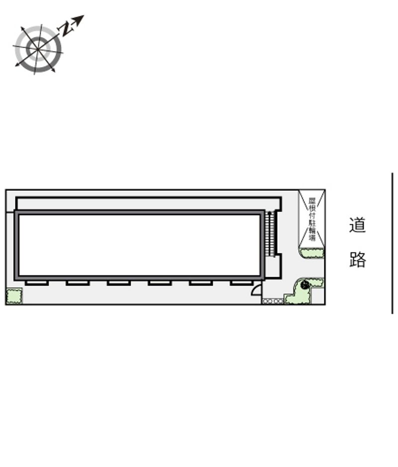 レオパレスオーパス深江橋 配置図