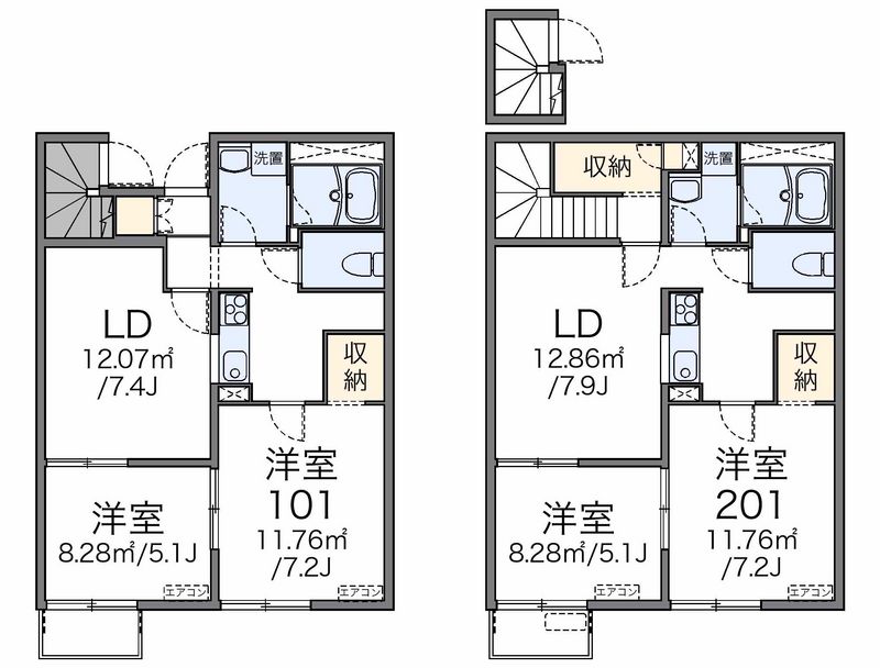 レオネクストエスペランサ 間取図