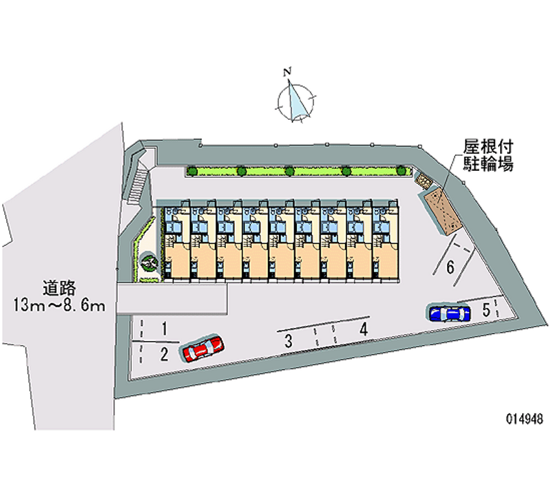 14948 Monthly parking lot