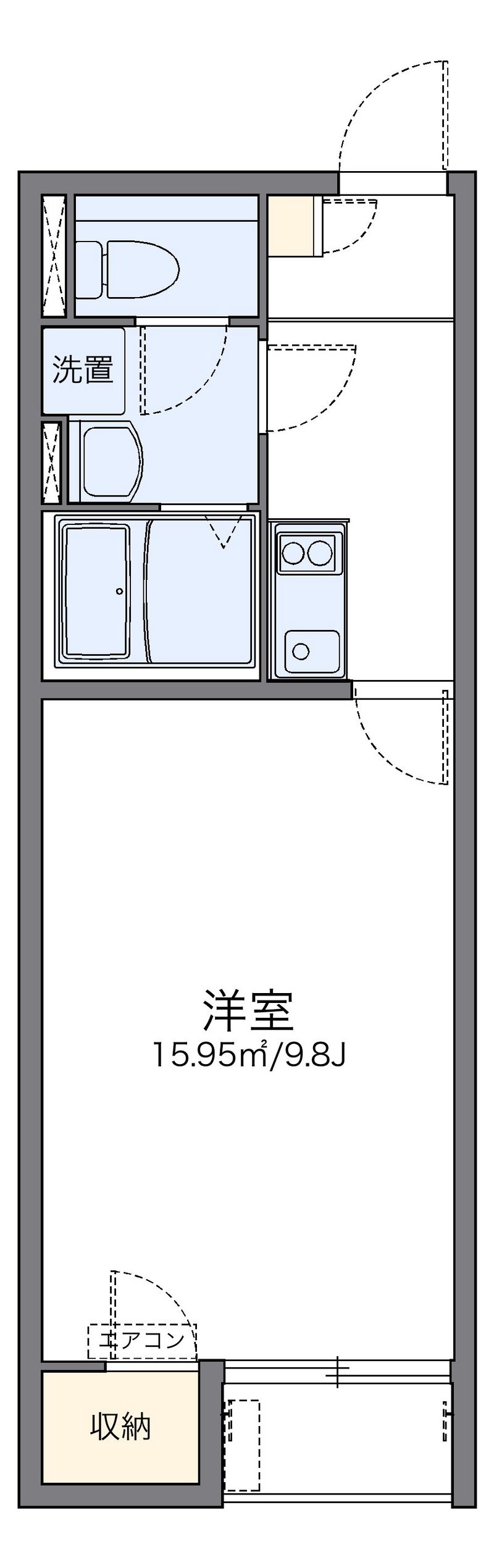 レオネクストホープ 間取図