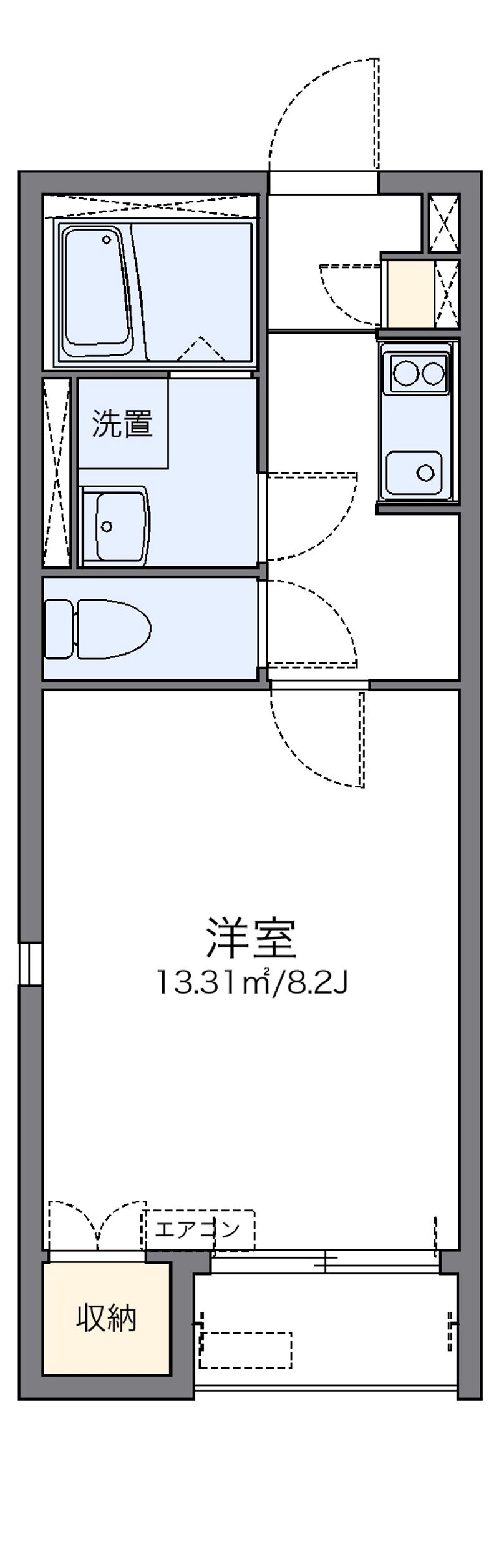 レオネクストルーナ　ピエーナ 間取図