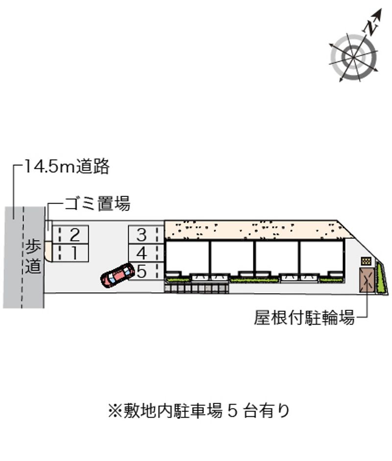 クレイノ中野 配置図