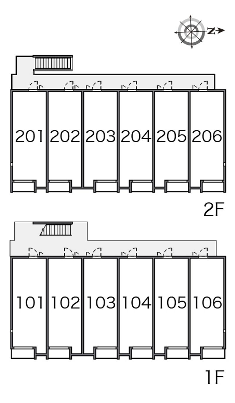 ミランダラフィーナⅡ 間取配置図