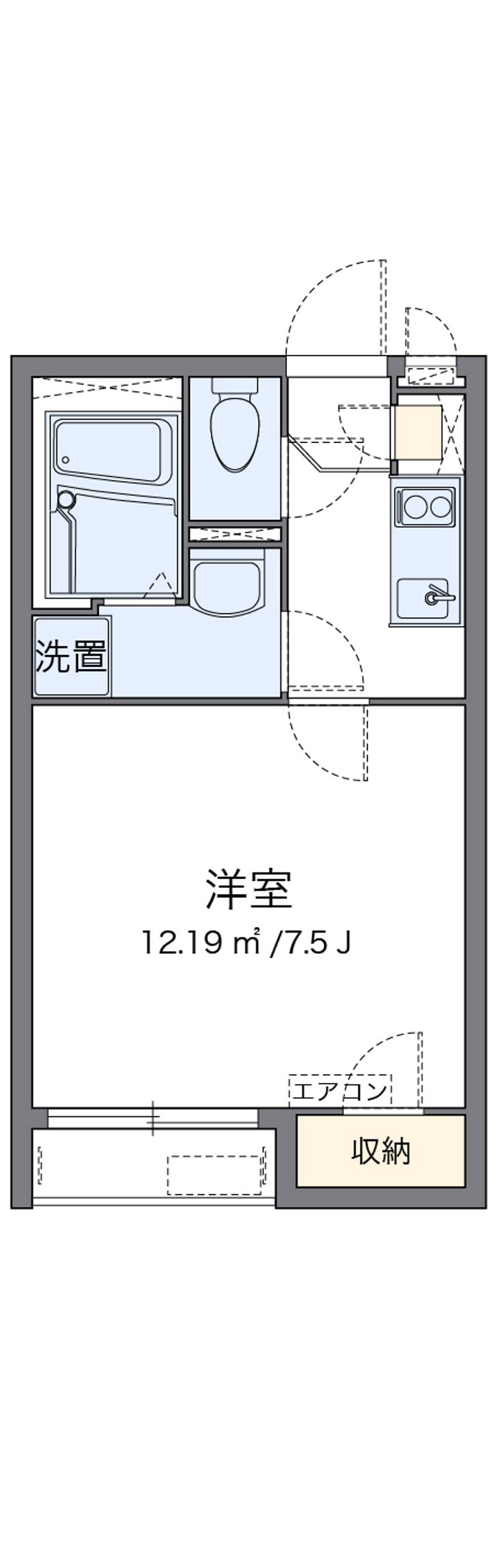 クレイノグリーンヒルズⅡ 間取図