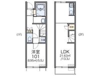 レオネクスト桃の木 間取り図