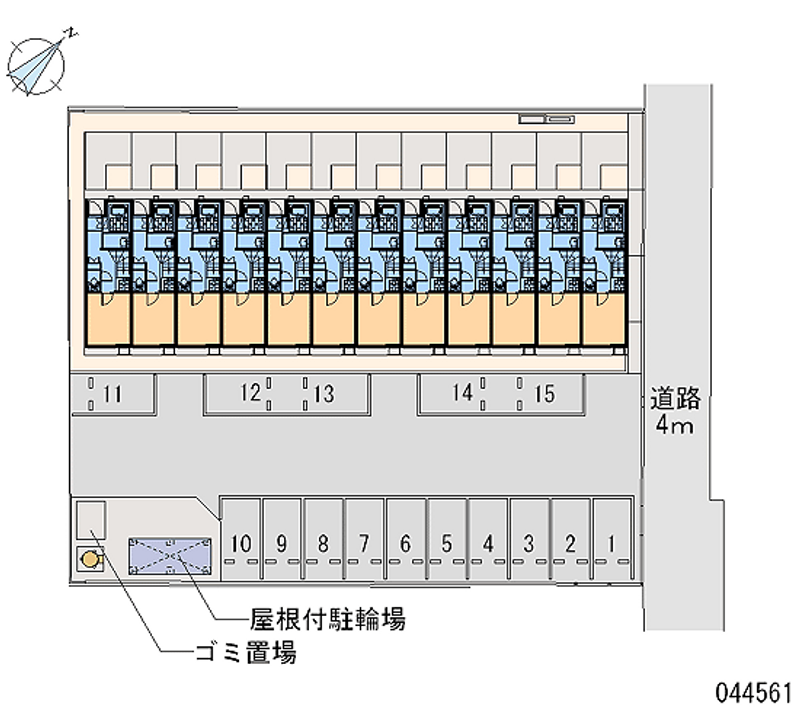 44561 월정액 주차장