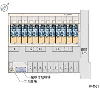 44561 bãi đậu xe hàng tháng