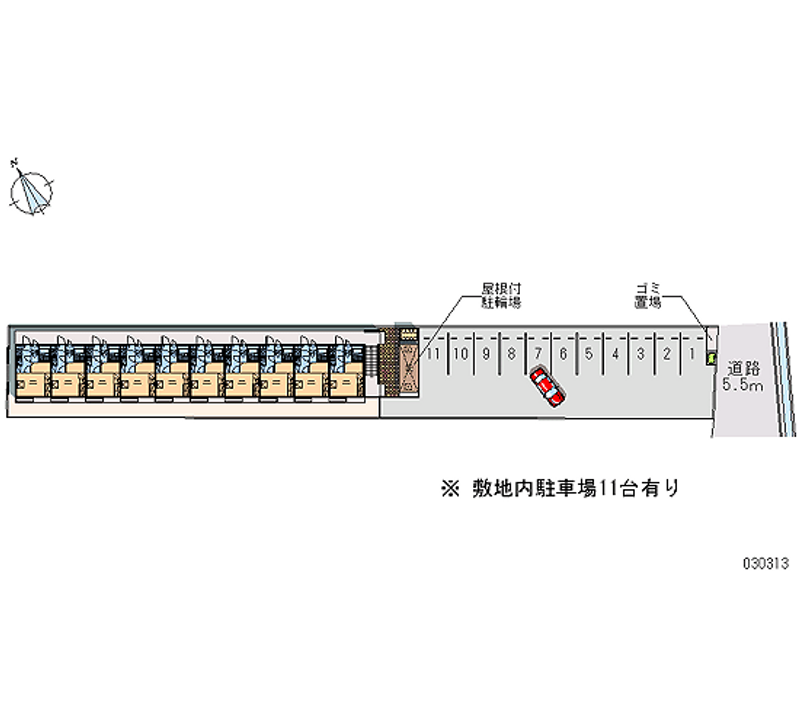 30313月租停车场