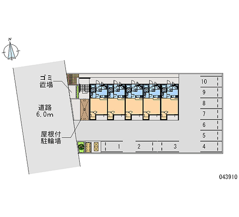 43910 Monthly parking lot