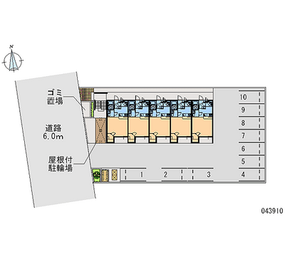 43910 Monthly parking lot