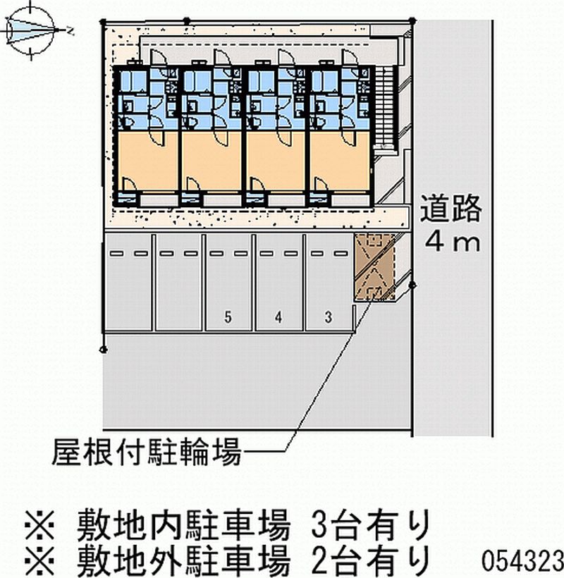 54323月租停車場