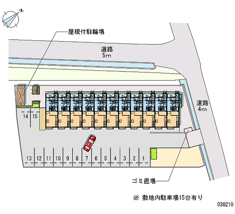 30210 Monthly parking lot