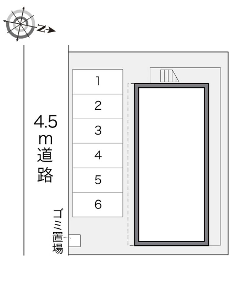 レオパレスプリシラ 配置図