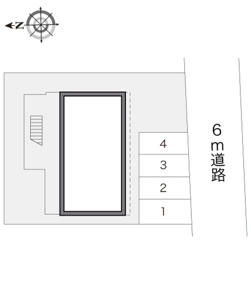 レオパレスＰｅｒｌｅ 配置図