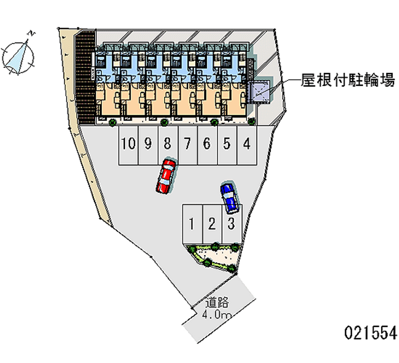 21554 Monthly parking lot