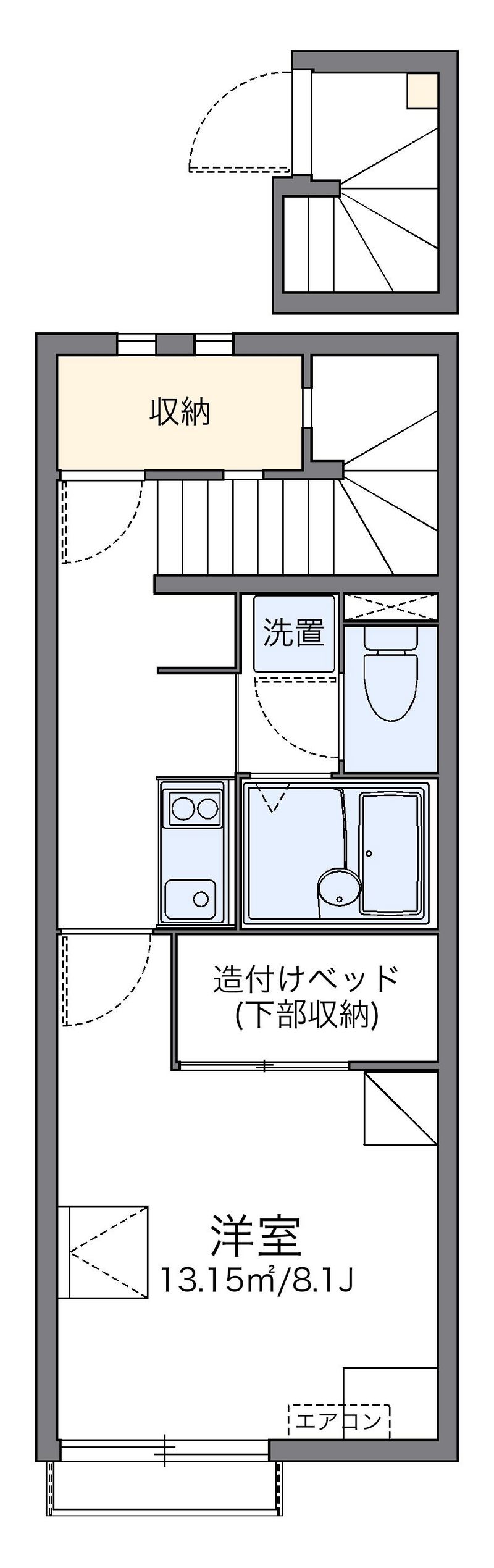 レオパレス21】レオネクストSnowDrop 208号室